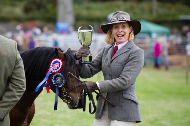 Champion at Widecombe Fair with Thunder Bay!